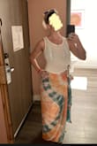 Perfect swim cover-up. Fun colors and soft fabric. - Alicia M.