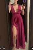Beautiful dress LOVE the color! I normally am a small in dresses but ordered the xs and it fits amazing! Cant wait to wear it to a wedding! Exactly what I was looking for! - Natalie M.