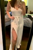 I really adore this! I bought this for my bachelorette party and can't wait to wear it! 

I will say it is a little sheer so nipple covers are required! - Julia W.