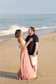 I bought this skirt for some family photos on the beach, and I couldn't have been happier with it!  It was flowy and lightweight and photographed beautifully!   I usually would get extra small but the reviews said it ran tight in the waist so I went with a small. I probably could have gotten away with an extra small, but it wouldn't have been as comfortable!  The back does drag on the ground, but I have a long torso and short legs so I knew that would likely be the case. I don't mind it! - Michal T.