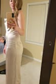 WOW I'm really impressed on this  website they make it super easy to find your size! plus the reviews with pictures help it to picture how it will be look on me since many of the girls wearing it had my same type of body. 
 I really loved this jumpsuit! it is so elegant! it fit perfectly just a little loose on the front but I adjusted the straps and voila! perfect! - Claudia O.