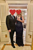 As some of the other reviews say this dress is long, but since I'm tall it was perfect with my kitten heels. I received many compliments. Love the sparkles it was perfect for the gala we attended. I can't wait to have another event to wear it to! - Michelle S.