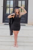 I purchased this for my daughter to wear in [her] graduation announcement photos. Sooo perfect! - Amber G.
