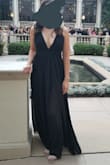 Medium was a little big and small was a little tight. Ended up going with the small because it fit better in my chest. Wore it with some fun silver sparkly shoes! Overall a great dress, got a lot of compliments on it and my bf loved it! - Sarah L.