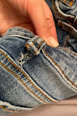 after wearing them like twice, the material under the belt loop ripped. so disappointed bc i love my other eunina jeans. would not buy this style again - Kaysen S.