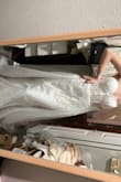 Ended up going with a different dress for my wedding but this one is absolutely beautiful! Fits perfectly too! Also have no idea why it turned my photo sideways & made me cut the bottom off - Nadia T.