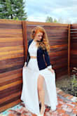 I ordered this dress for a formal party. The guests were to wear only black and/or white. I felt like a Grecian Goddess. Beautifully made, perfect fit, classy yet subtly sexy. I plan on wearing it again and again! - Amber A.