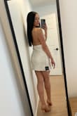 Love this dress and can't wait to wear it to my summer bachelorette! Love the backless look and the way the sequins shine. Definitely recommend getting a size smaller. - Clarissa N.