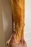 I love the dress, I got it on sale so it was cheaper, when I received it I inspected it and it was ripped on the sides like the fabric was sewn super on the edge that it didn't hold it, I contacted customer service and the girl was super helpful, she offered to refund me and let me keep the dress or send me another one but I didn't want to take the risk, so I accepted the refund and with that money, I'm gonna pay to get it fixed, bottom line, the dress is gorgeous, lots of fabric on the skirt, super flattering. - Elizabeth B.