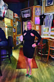 This dress is amazing! When I received it I thought it looked like a small. But put it on anyway and it was amazing! I wore this dress to a fundraiser and had nothing but compliments all night! Fast shipping!! - Michelle P.