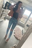 They fit perfect!! Easy to dress the jeans up with heels or down with cute sneakers! - Nicole P.