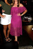 I love everything about this dress. The fact that its a midi, the color, the off-shoulder. I think it'll be great for tall girls. Love it! - Lori B.