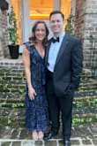 This dress was perfect for a black-tie party! I usually wear a size small in midi dresses. The dress was slightly big- might have worn an XS but the small was still great for me to wear! The dress is extremely comfortable and flattering. - Catherine F.