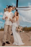 Guys! This is an amazing dress!!! I'm a princess in it! The dress is of good quality and pleasant to the touch. I'm so in love! You made my wedding, thank you! - Dana M.