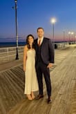 Incredible jumpsuit!! Love the bow detail, felt like high-quality material. Wore at my rehearsal dinner :D - Kristen M.