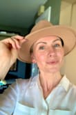 I got this hat based on the reviews and decided to break it in today on a boat ride! I love how it looks and my boyfriend kept taking pics! Lol, It doesn't happen often and I'm ok with it and happy with my purchase! I'd definitely recommend it! - Ekaterina L.