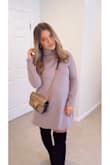 Perfect colored sweater dress. So pretty & flattering - Alicia