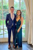 The fabric was fancy and perfect, felt very expensive and felt smooth on. The dress was lovely, easy to get on and adjust the straps so that the triangle top fit better. I went to a wedding and danced in this dress, and got so many compliments! - Sidney D.
