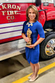 I absolutely love the fit of this dress. It's always difficult to find something off the rack being petite, but this dress was perfect. Fits in all the right places, comfortable material, and the Cobalt Blue color is flattering and bright. I thought I looked polished and professional, yet sexy in the dress. Perfect for my fire hall's installation dinner and I feel like I can wear again to just about any event- wedding, a shower, cocktail party, a nice Sunday brunch, etc. Highly recommended. - Hillery D.
