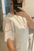 You get what is advertised with this dress. For a shift dress, I liked it but didn't love it. - Alexandra B.