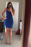 I wore this dress to a wedding and it was great. Looks good in photos and is super comfy. - Corinne H.