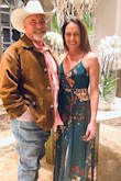 This dress fit better than I dreamed it would&..thankful to celebrate our 25th wedding anniversary is this beautiful dress. - Kimberly S.