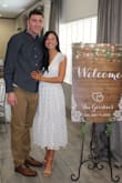 I wore this dress for my bridal shower and I absolutely loved it! It is great quality and very comfortable. My only issue was I originally ordered a small but it was too big and overwhelmed my figure so I ordered an extra small and it fit perfectly. - Alex M.