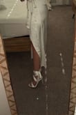 I love these shoes, I ordered them to match with a dress I had for my Graduation party. They are very comfortable and I can't wait to wear them for my event. I did wrap the ribbon under the shoe and across the top of my foot to create extra support and styling to the shoe. I definitely recommend. - Olivia L.