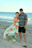 I ordered this dress for our 1 year anniversary beach photos. It was flowy and beautiful. True to size. If you have a lot up top it's hard to contain in this dress so expect some cleavage! Thanks Lulus! - Tracy S.