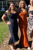 This dress was perfect. I tried on a few and this one was by far my favorite. It fit perfectly and I got so many compliments on it. - Kelly D.