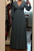 I loved the length on this dress perfect for a shortish woman in low heels, but the chest was so tight I couldn't zip it all the way. I am large chested, though, so dont blame the dress! - Lauren N.