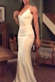 I chose this dress because of its simplicity and the fabric. It's a tad bit tight around the waist, however, it's still comfortable. - Paloma C.