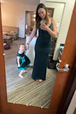 So comfortable, so flattering, sooooo pretty. I got a ton of compliments on it! Perfect for wedding or formal occasion. The fabric is incredibly nice for the price and the color is beautiful. Couldn't recommend it any more highly. - Ainsley C.