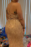I don't usually wear nice dresses since I don't go out much. I bought this dress thinking it probably wouldn't fit, but let me tell you& it is so comfortable and fits like a glove. I am considered plus size and this dress made me look BOMB. If it works with my body type, I'm sure it'll work with yours. Highly recommend - Yessenia C.