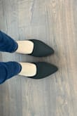 These shoes are so cute, extremely comfortable and versatile! I am not a fan of wearing heels much, so I love finding a cute pair of flats or slides that I can wear for work, and these definitely fit the bill. I already have them in two colors and I'm planning on getting more! - Samantha M.