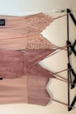 the dress is so beautiful in real life. fits great too - Danielle B.
