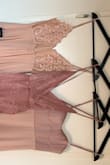 the dress is so beautiful in real life. fits great too. - Danielle B.
