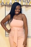 I purchased this dress in medium size for a photoshoot. It fitted beautifully, I love everything about this dress would definitely recommend it. - Vanessa