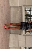It was super soft and the thick heel is so easy to walk in!!! - Jailyn S.