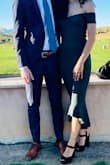 This dress was perfect for a formal wedding! I don't have much of a rump so I had to return the original and get a smaller size for a slimmer fit. Beautiful! - Kristina S.