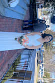 I absolutely love the way this dress fit me! It is stunning and super comfortable, flows beautifully in the wind. I just needed a couple of small alterations (a hem and I also had the straps tightened into place) and the dress was perfect. - Monica S.