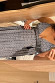 I think the dress was very nice. When I wore it for dinner everyone was impressed and made good comments about it. Happy with my purchase. - Peggy D.
