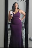 I really like this dress. Was a perfect choice for a black-tie wedding. Very long even with heels. Very comfortable, flattering, flowy fabric. Only wish the straps were adjustable. - Bryanna F.