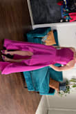 I love this dress! Such a fun color and of course it has pockets! Very well made and a fun version of a formal dress - Brittany W.