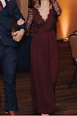 This dress was very good. Wore it in a wedding. I only had to get it hemmed at the bottom because it was too long. - Danielle W.