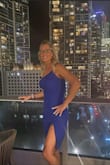 I wore this dress to dinner while on vacation in Miami. It was gorgeous, classy, and comfortable on. The light material was perfect for the warm weather. - Carrie S.