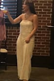 Loved this jumpsuit! I have incredibly short legs so this ran a little long on me but overall it was so comfy and I got SO many compliments on it!! Perfect formal but still a little casual twist to it outfit! - Angela B.