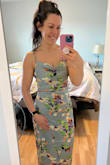 This dress is even more stunning in person. Fits well and is so comfy! - Erica S.