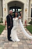 I was so scared making this last-minute purchase BUT I'm happy I did! Beautiful & went up to an XL because I'm curvy &  it was a little longer but it fits perfectly! Got so many compliments. - Lorena F.