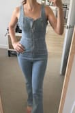 Feels like good quality. Fit my body great for being petite, but the chest area was too big and looked awkward. If you're tall I think this might actually be too short for you because the length was perfect on me and I'm only 5'2 - Alexia G.